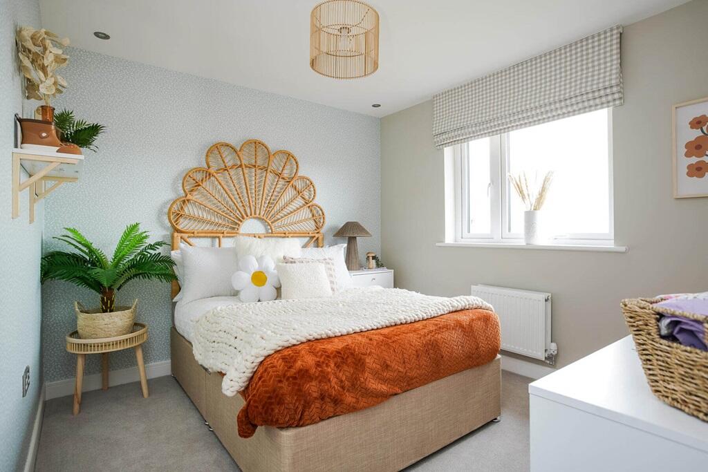 All four bedrooms are double, so not fighting over who's got the bigger room