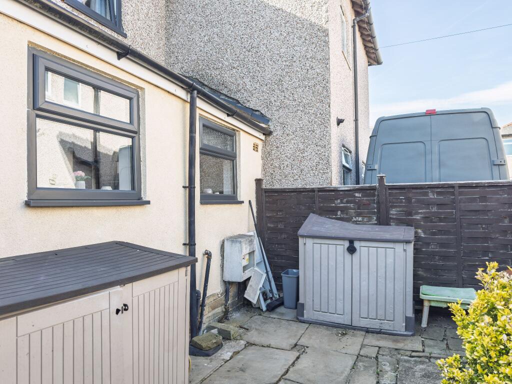 Rear garden