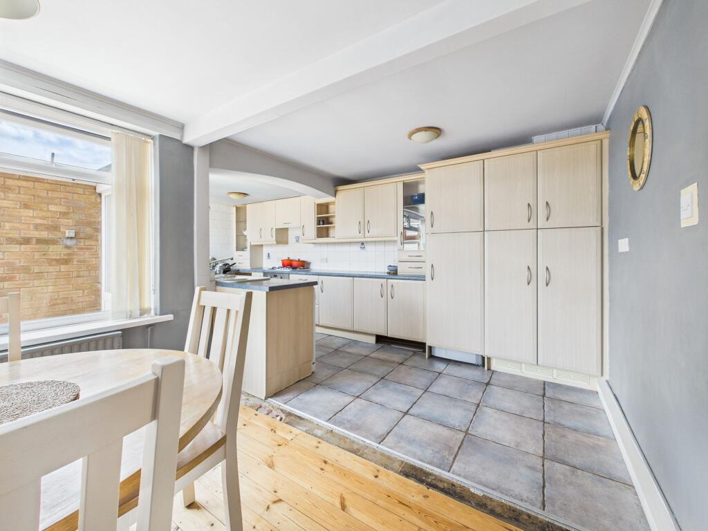 Dining Area into Kitchen