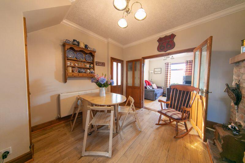 Dining room through lounge