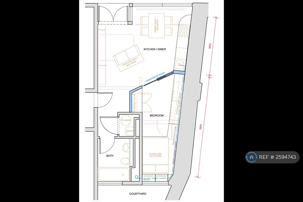 Approximate Floorplan (Architects Drawings)