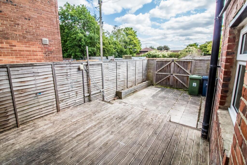 Rear Garden. 