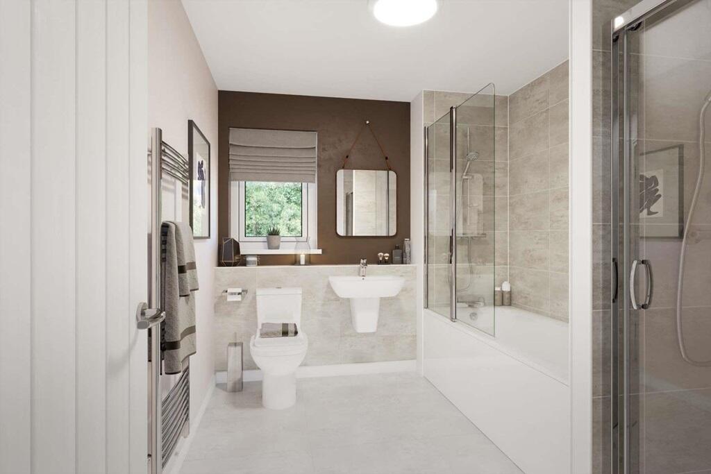 All-in-one family bathroom