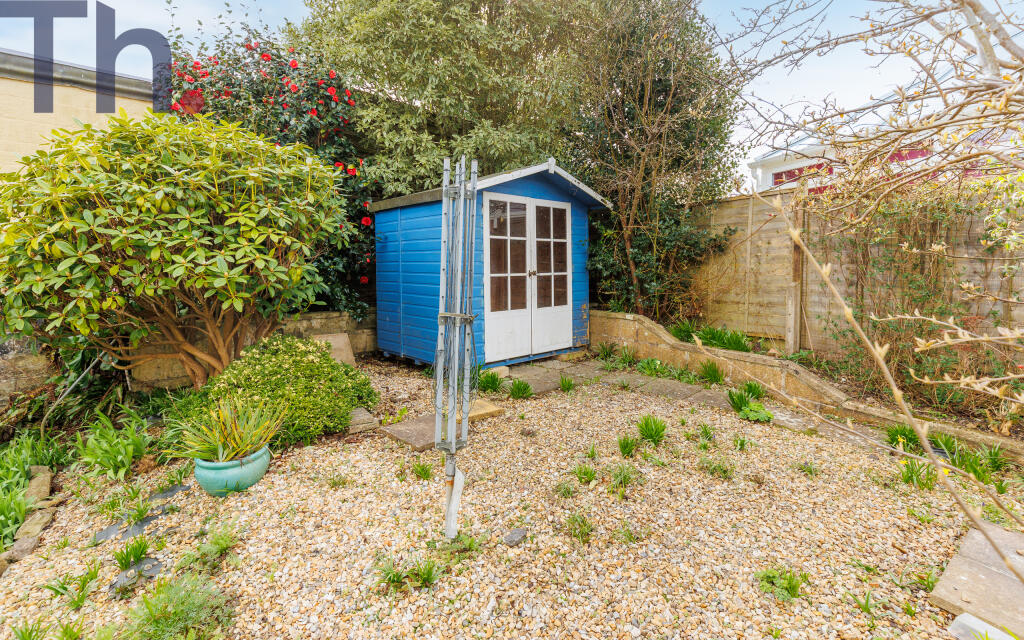 Raised Rear Garden