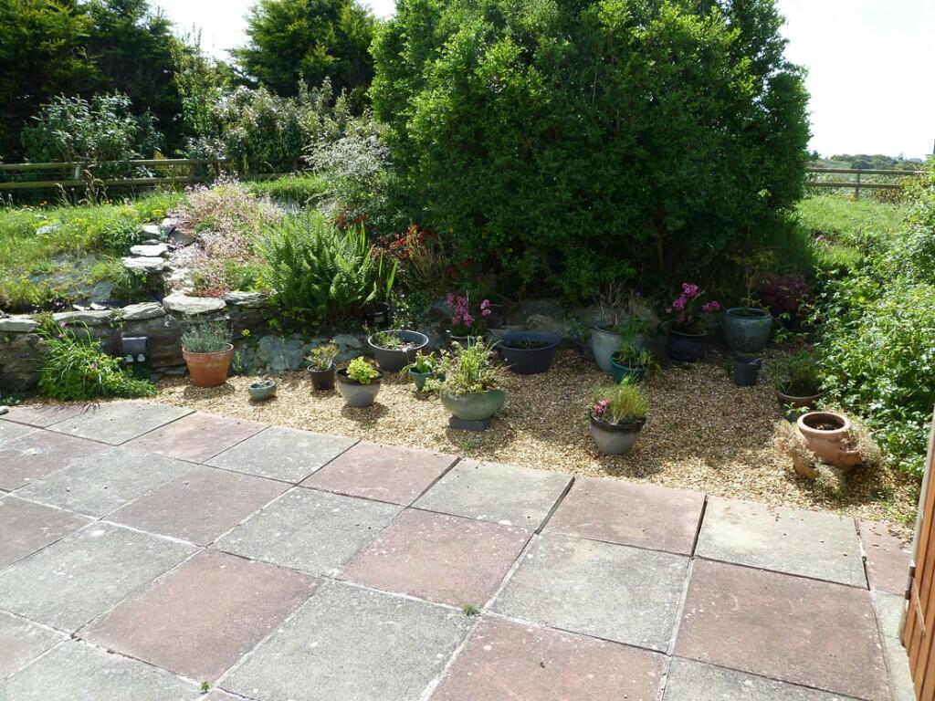 Patio &amp; waterfall