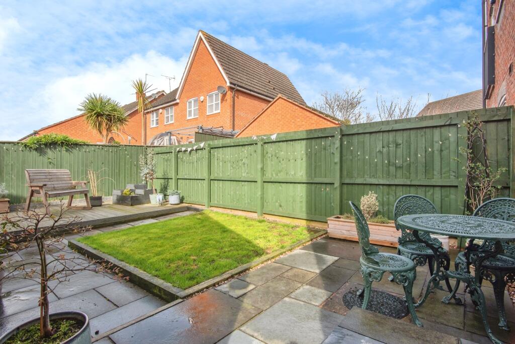 Rear garden