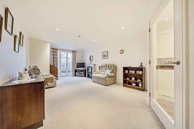 Living/dining room through to kitchen