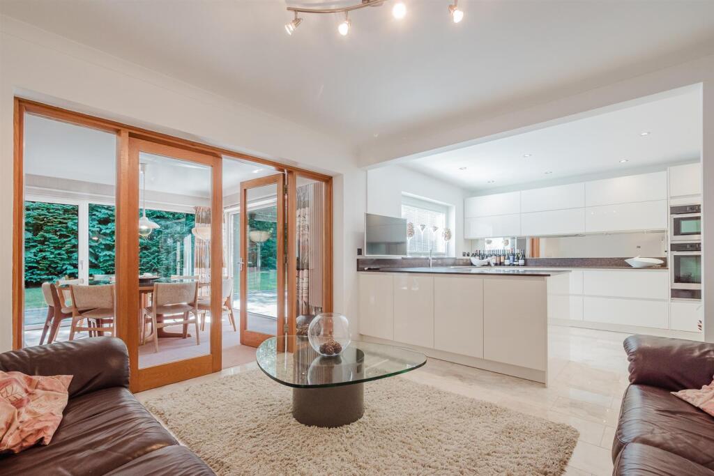 Living Area and Breakfast Kitchen