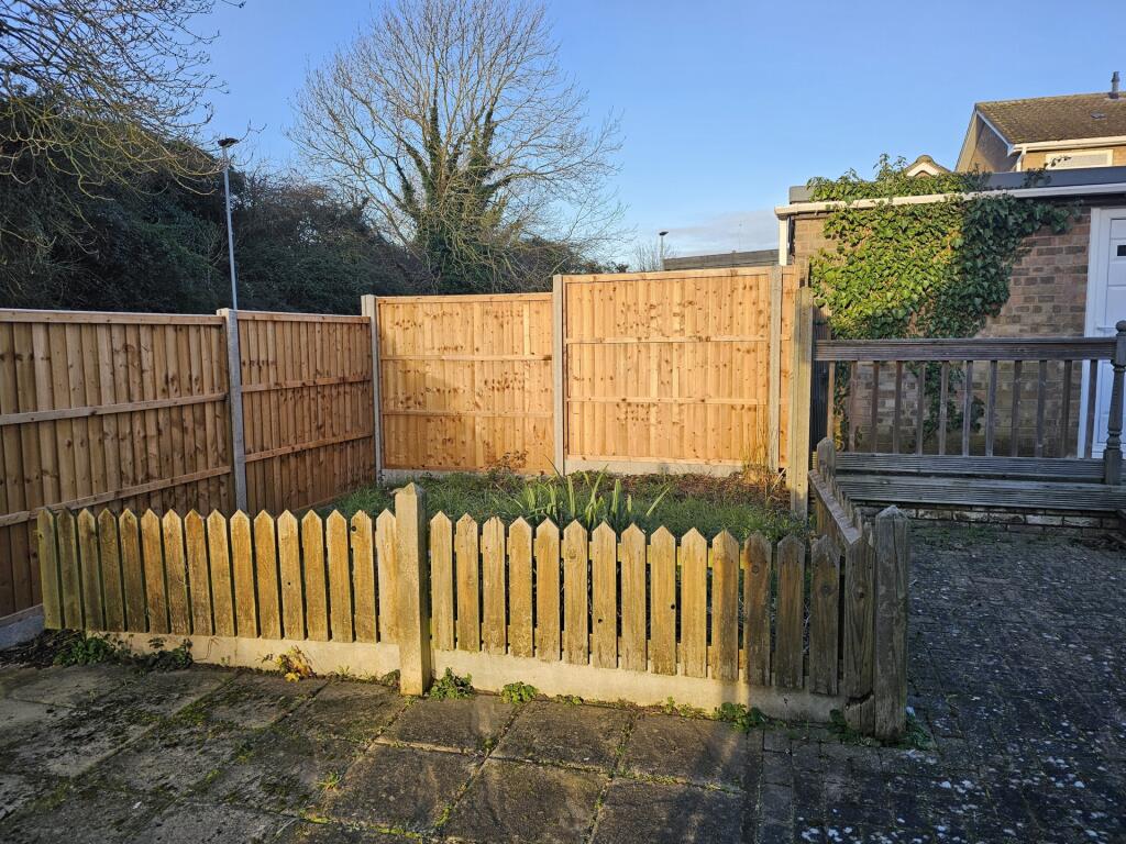 Rear garden