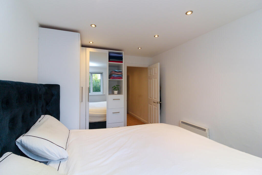 Large Bedroom with fitted wardrobe