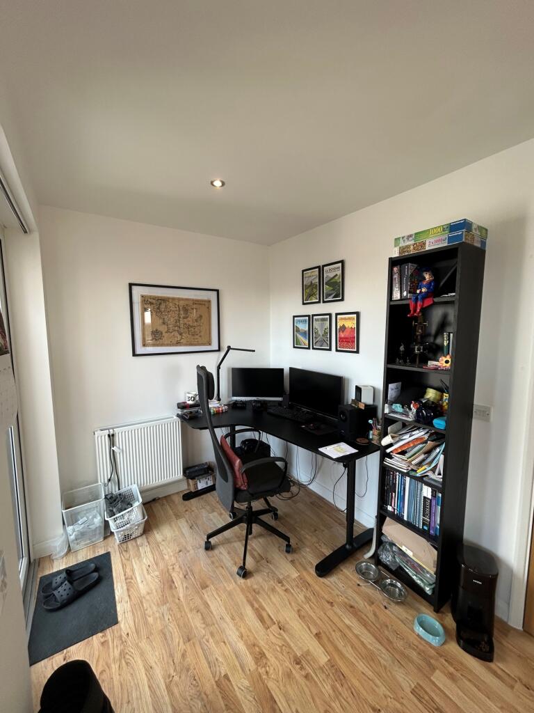 Open plan living area