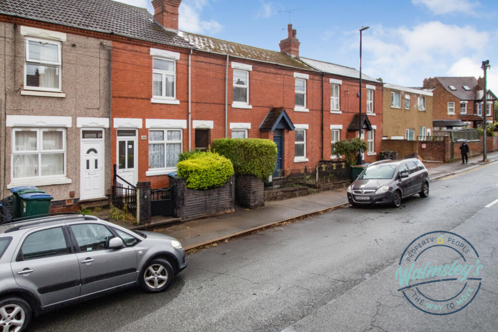 Street scene heading towards Hearsall Common
