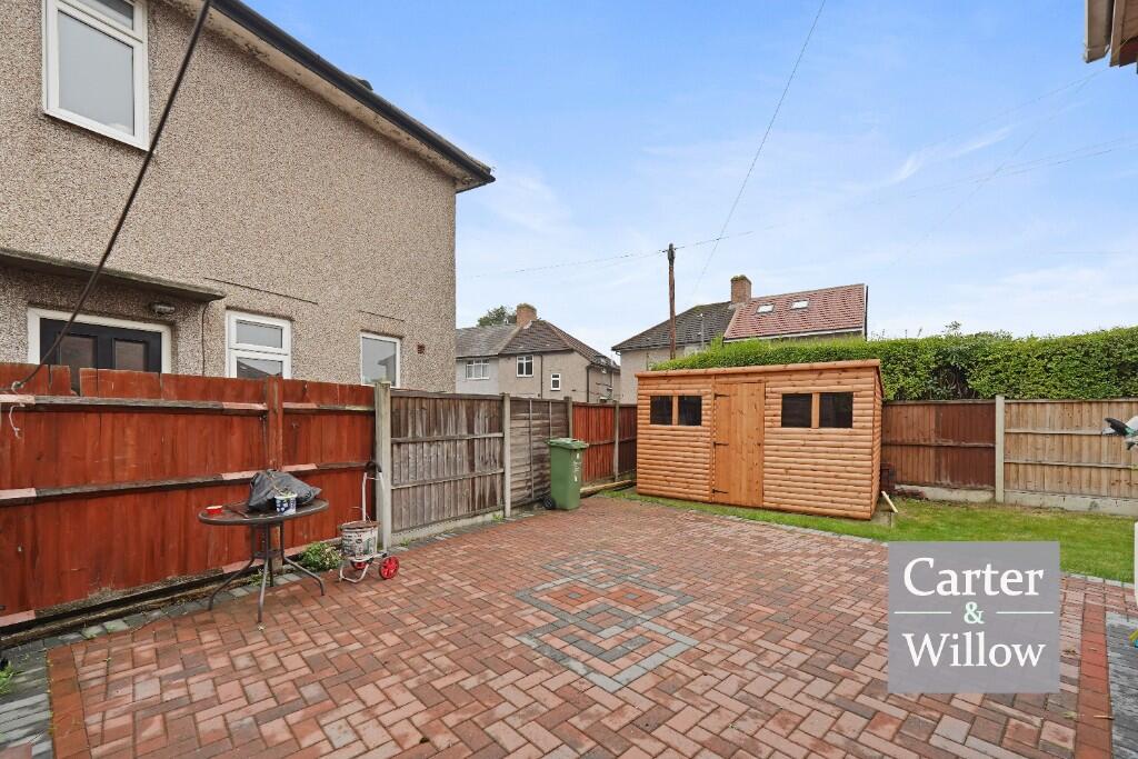 Private rear garden 