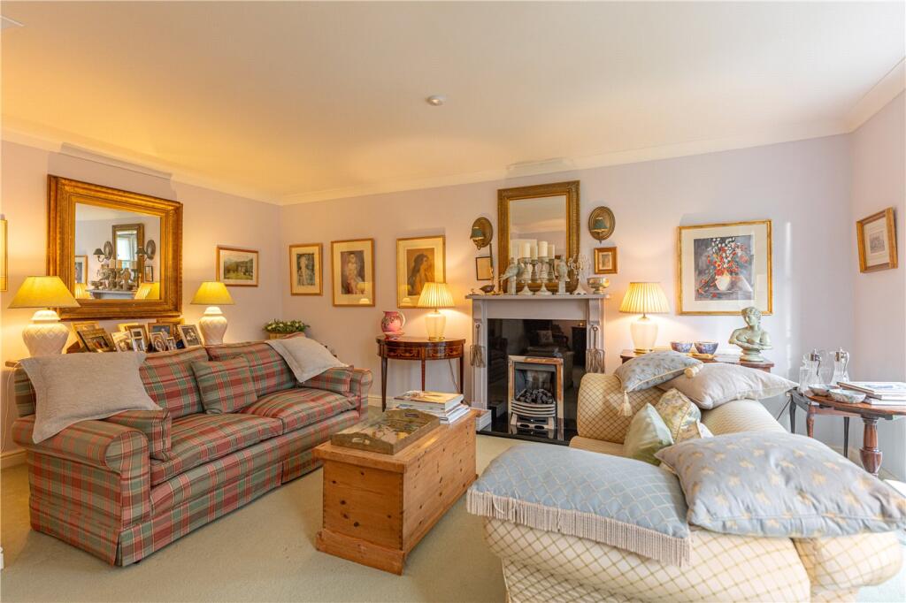 Drawing To Fireplace