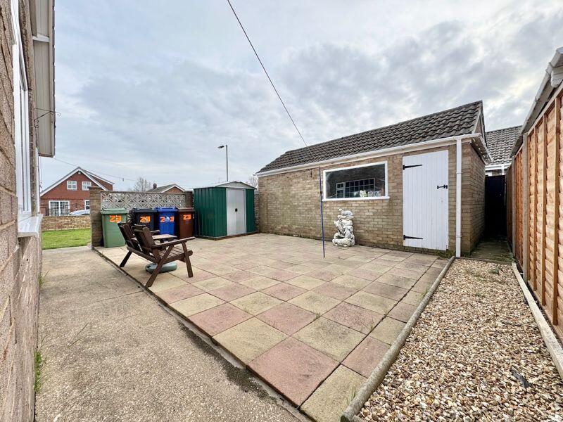 Rear courtyard view 2