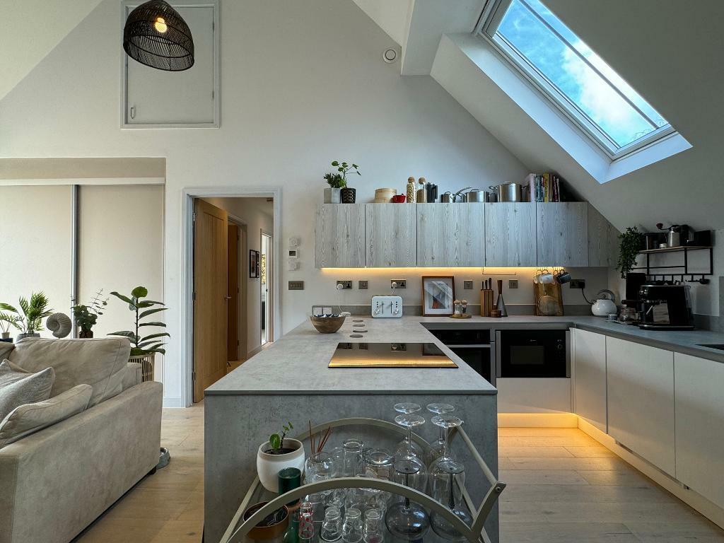 Bespoke kitchen with fitted appliances