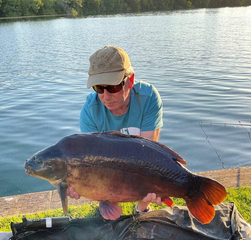 Carp fishing - on site