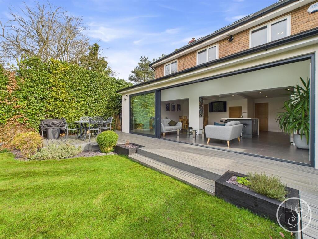 Rear Garden Doors Open