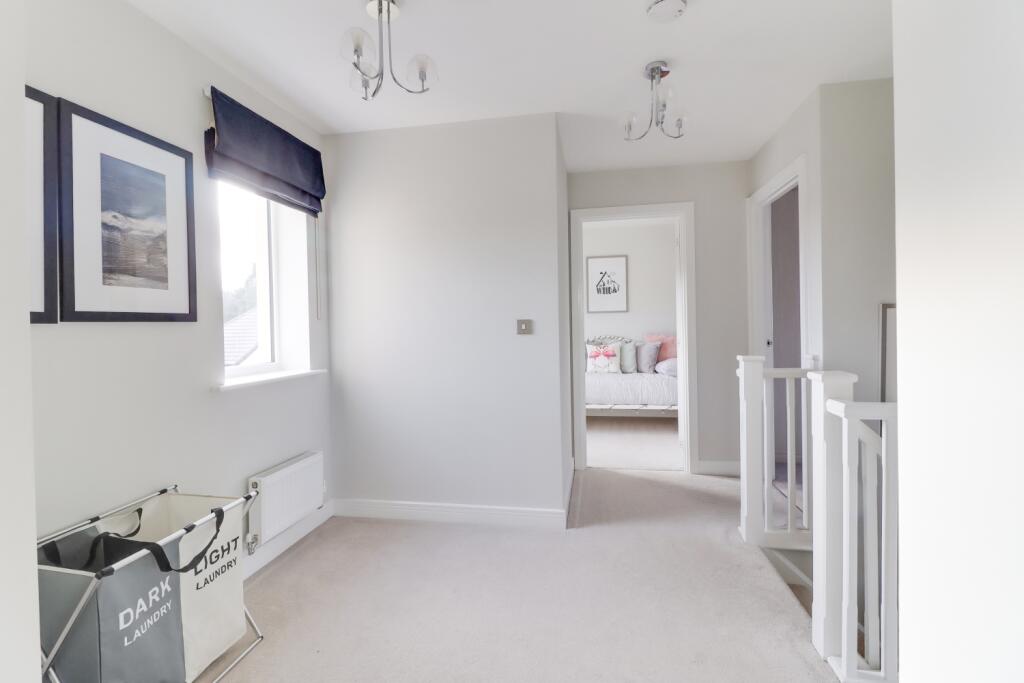 spacious landing could be another study area