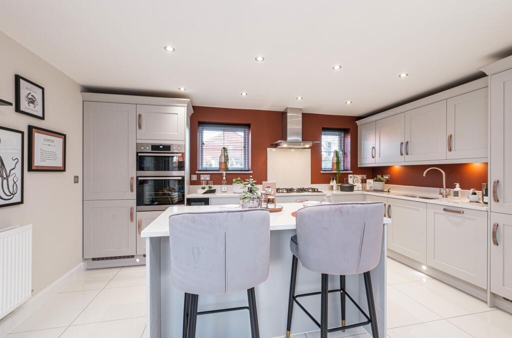 Interior view of the kitchen &amp; dining room in our 4 bed Alderney home