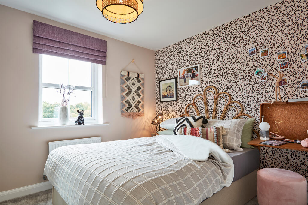 Further double bedroom in the Kingsley 4 bedroom home