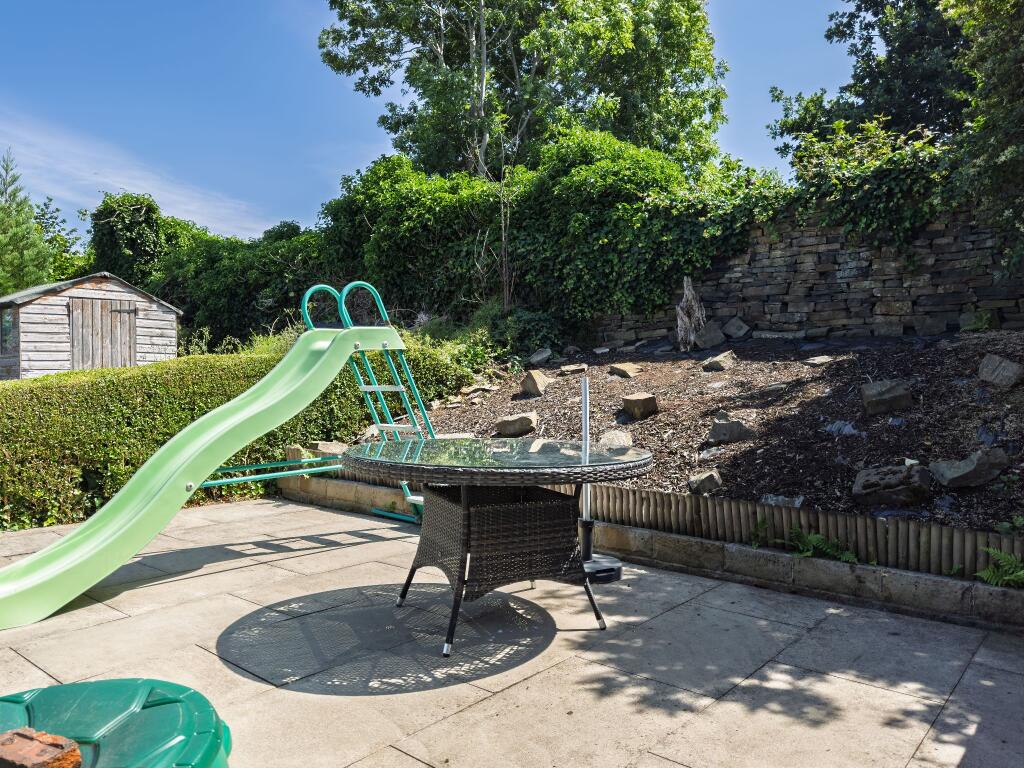 Rear patio