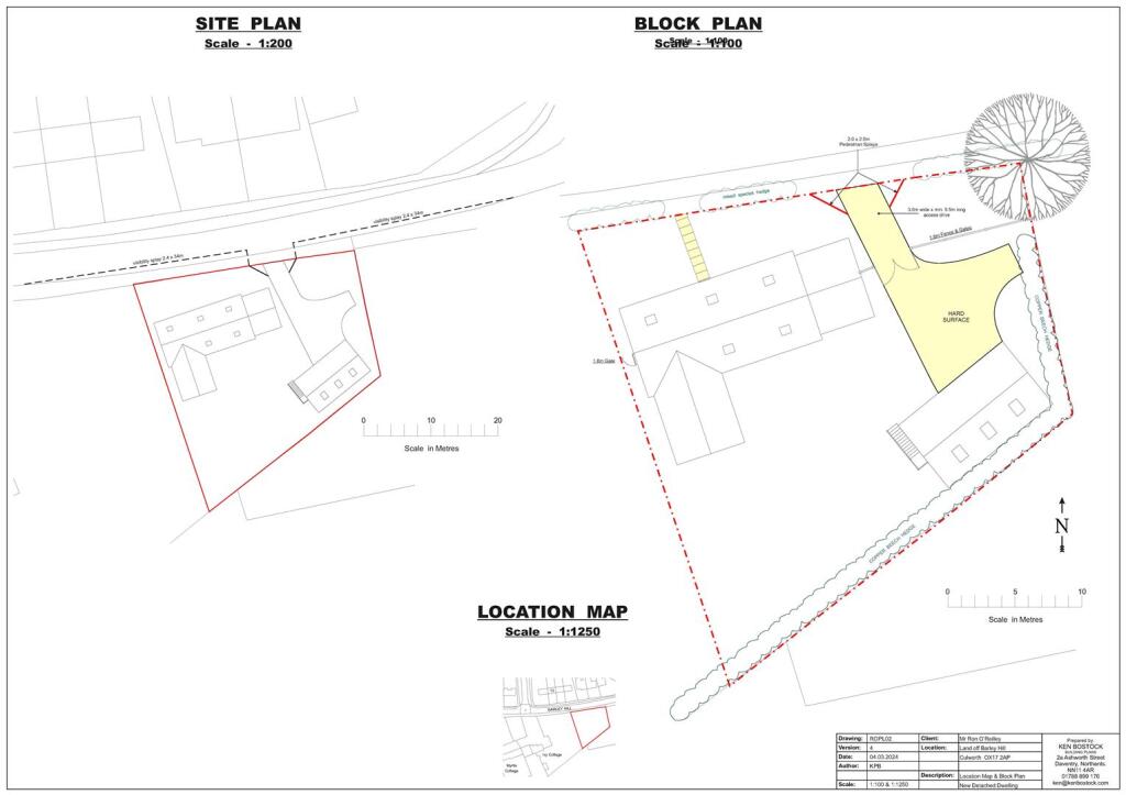 ROPL02 Rev 4 - site location plan - site layout pl