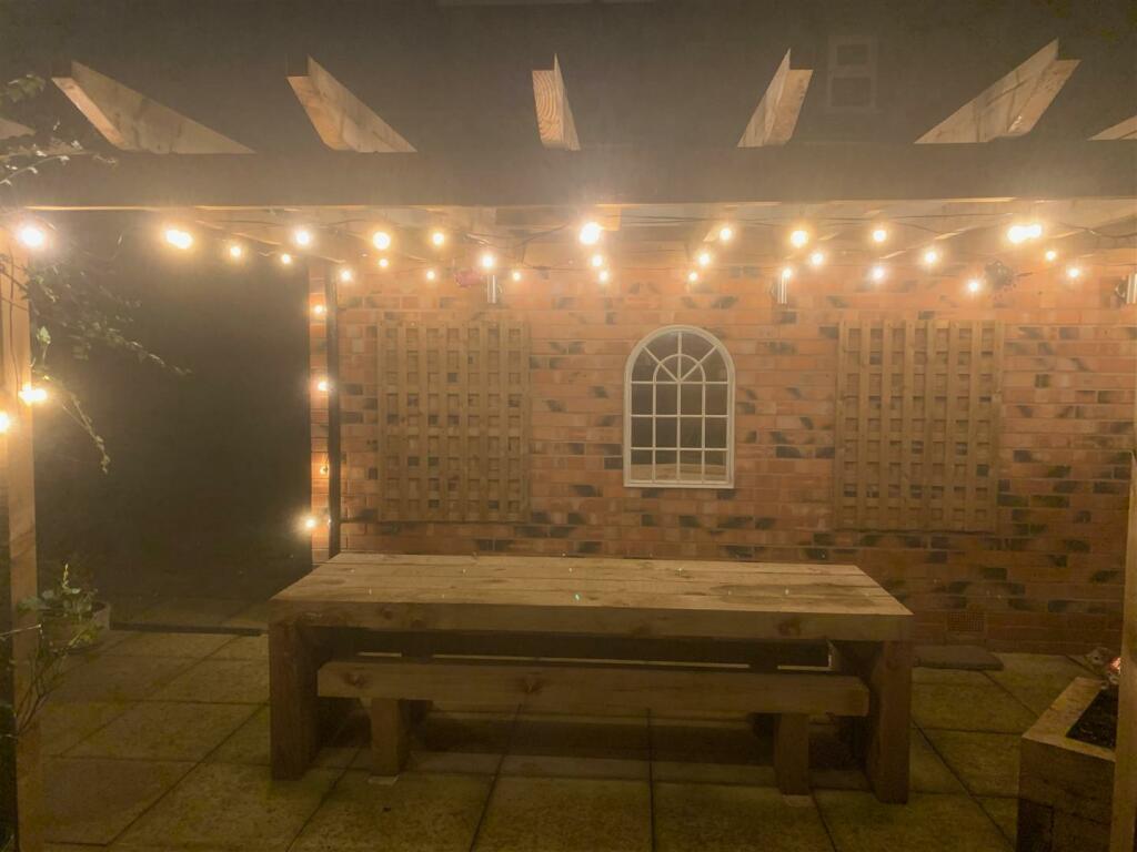 Nighttime Patio