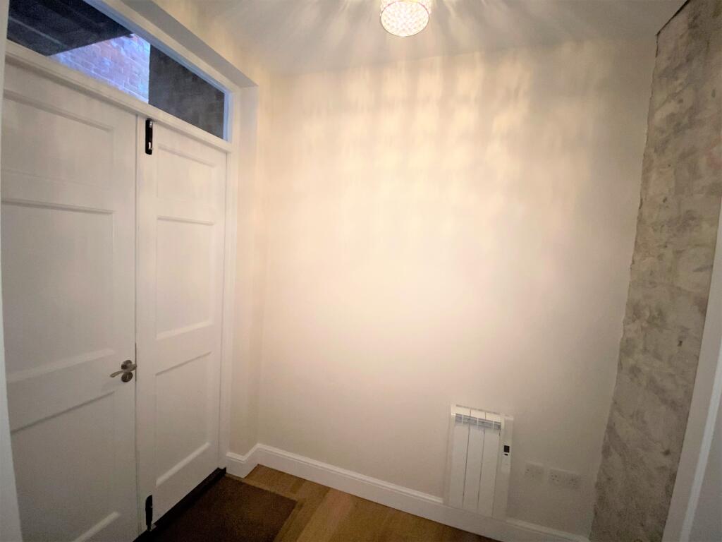 Rear Entrance into A