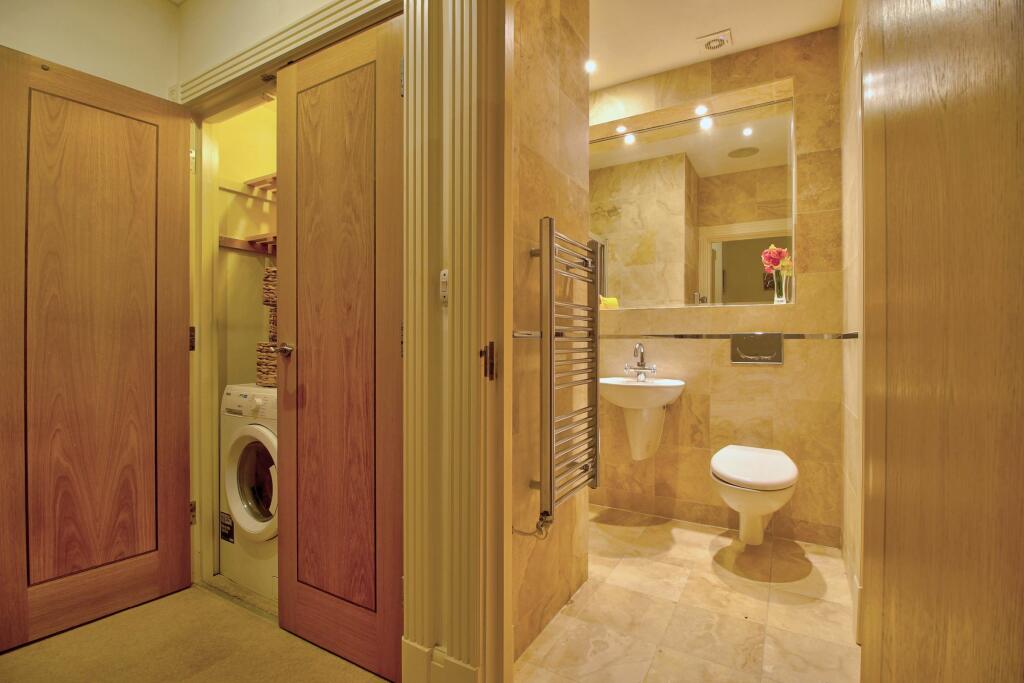 Laundry and airing cupboard