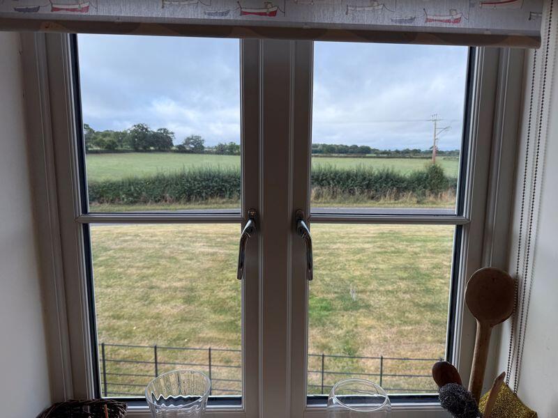 Front view from Kitchen