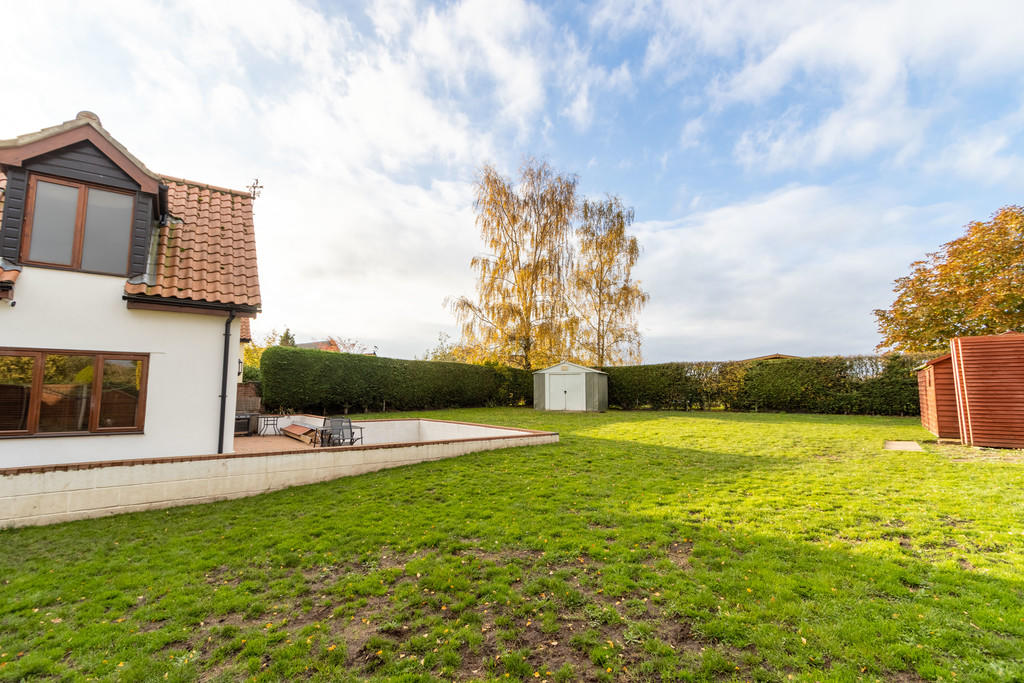 Rear garden