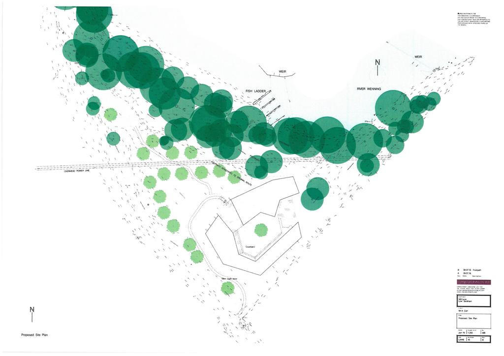Proposed site plan