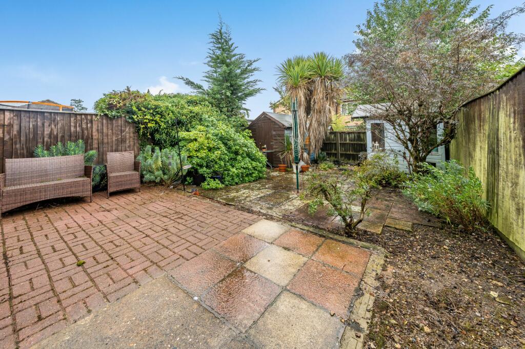 Rear garden