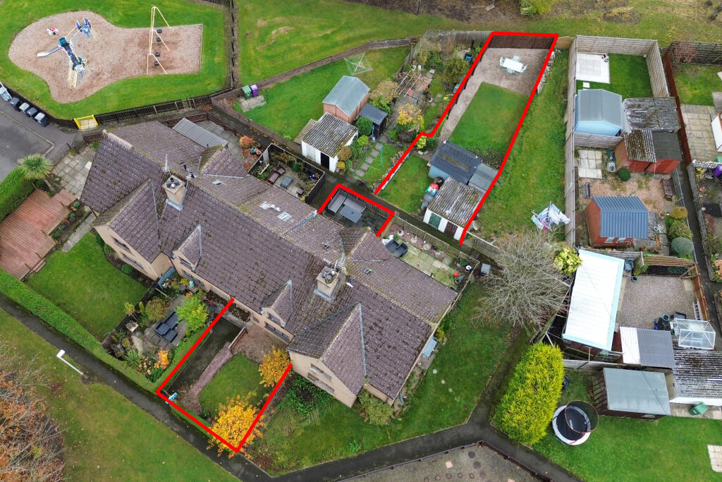 Aerial Boundary Line