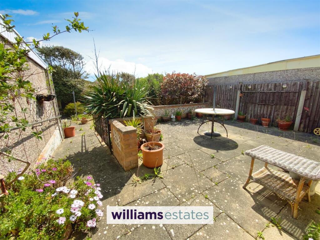 top patio area