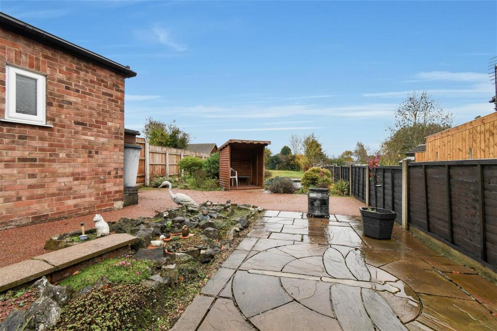 Rear garden