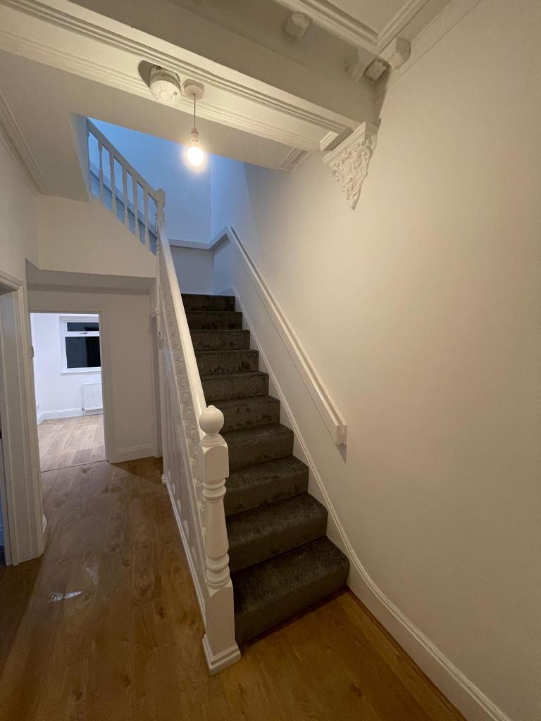 Hallway with Ornate Features