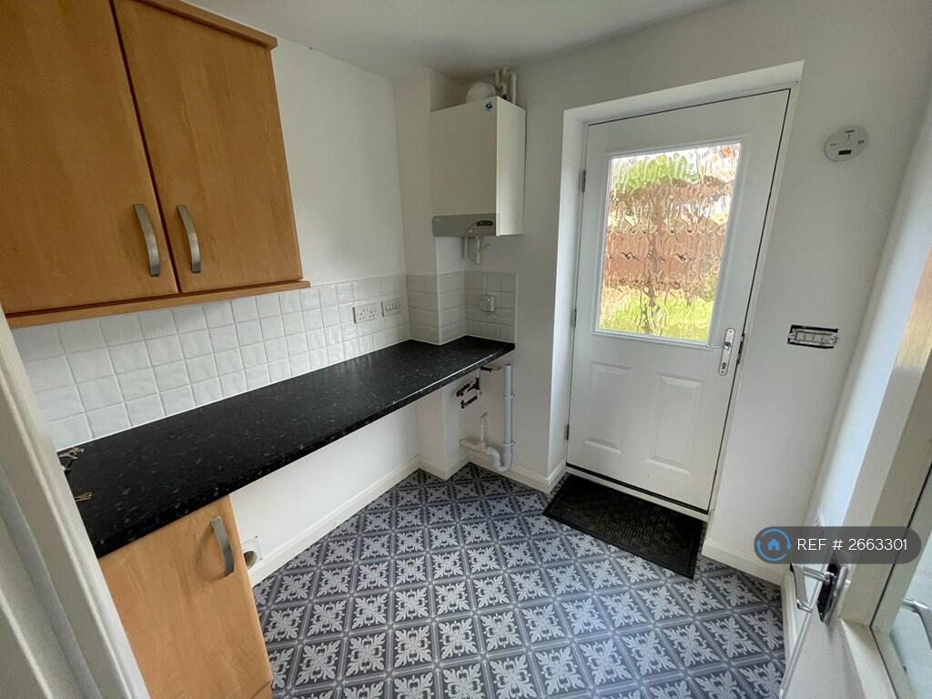 Ground Floor Utility Room/Back Door
