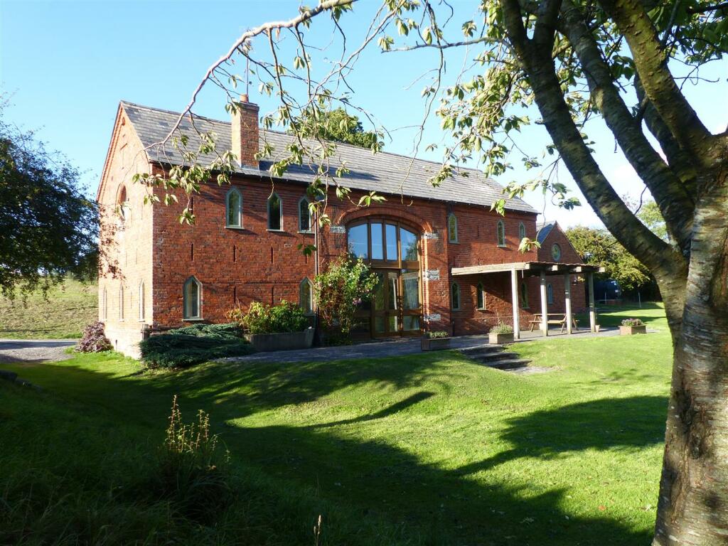 Rear elevation and garden