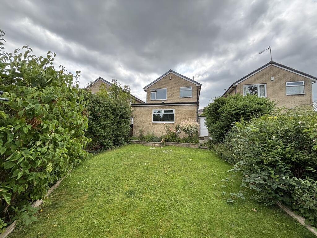 Rear of house