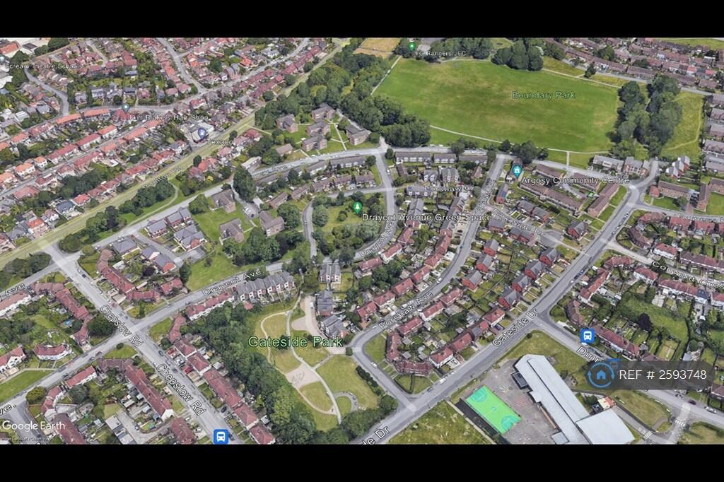 Overhead View Of Neighbourhood 