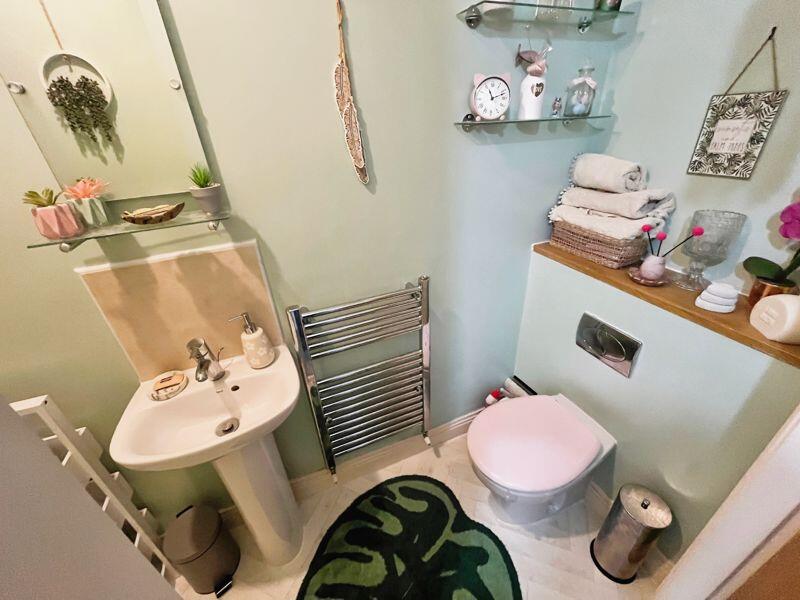 Downstairs shower room