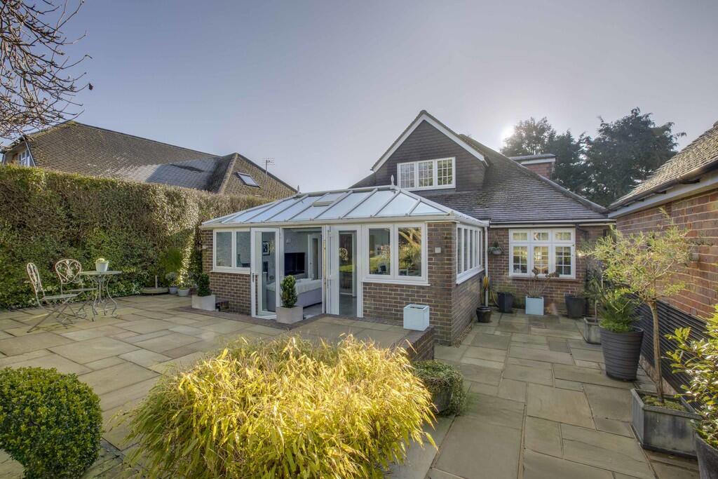 Rear of property