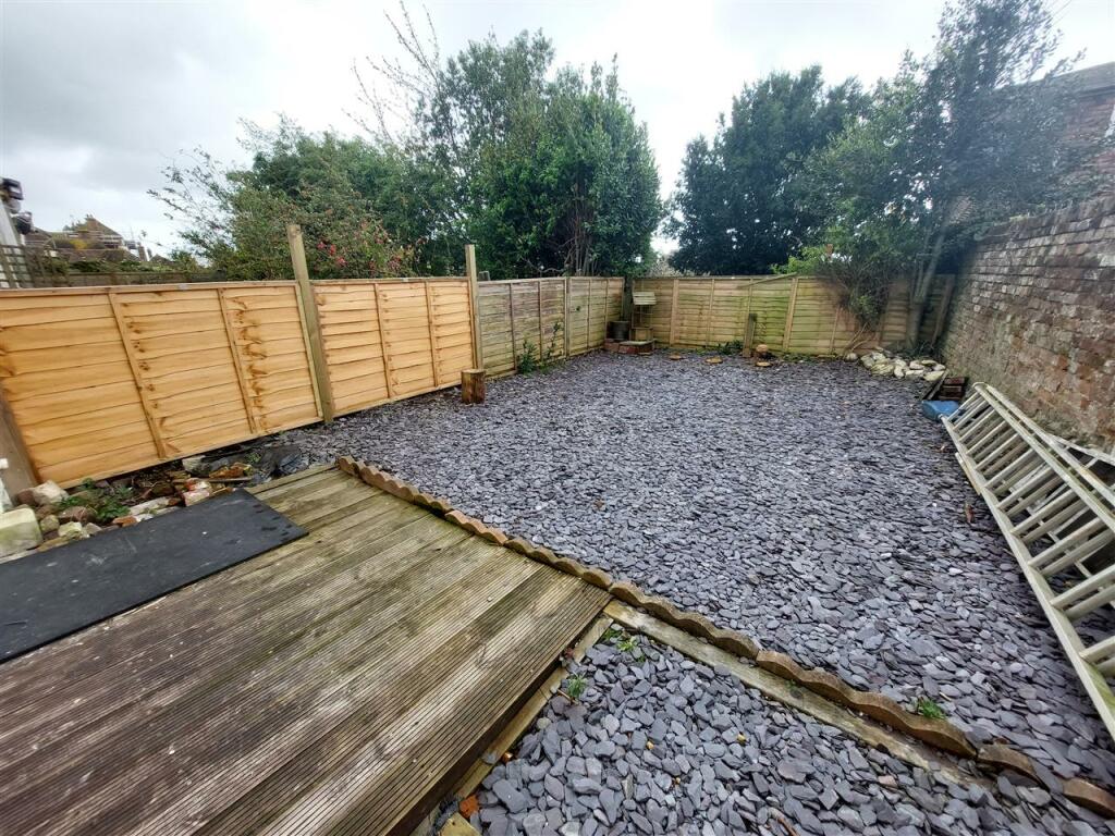Rear garden