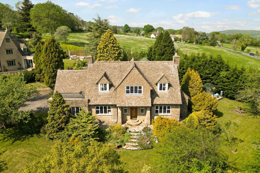 Elevated View of Front of House
