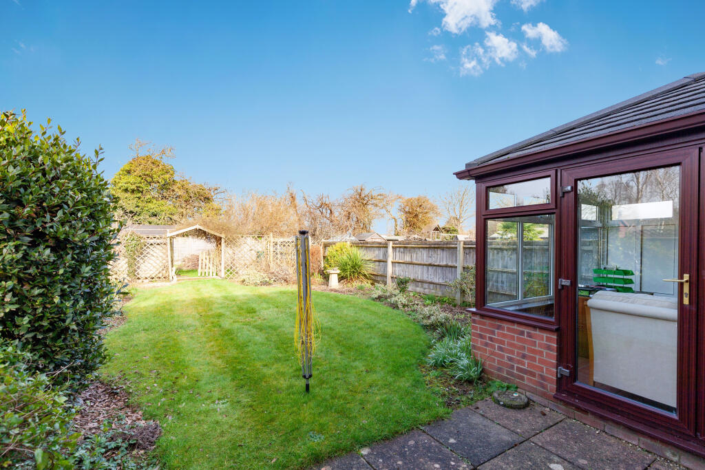 Rear garden