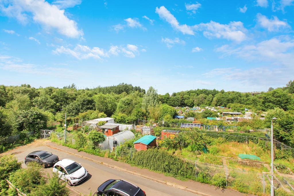 View onto Allotments
