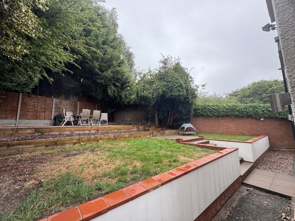 Rear garden