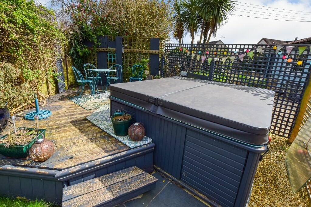 Raised decked area